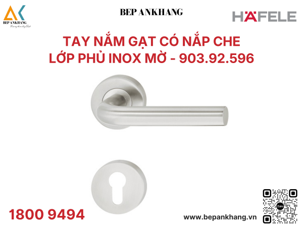 Bộ tay nắm cửa Hafele LDH 2173 903.92.596